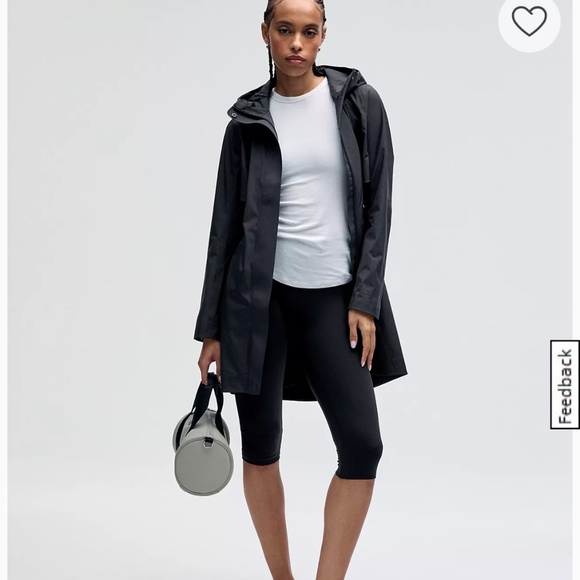 lululemon athletica Jackets & Blazers - Lululemon Rain Rebel Jacket Size 10 Large Waterproof